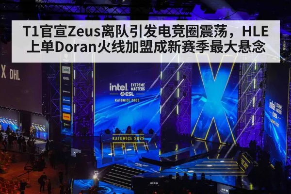 T1官宣Zeus离队引发电竞圈震荡，HLE上单Doran火线加盟成新赛季最大悬念